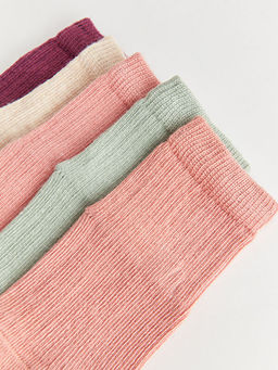 Basic K?z Bebek Soket ?orap 5li - Waikiki фото 3