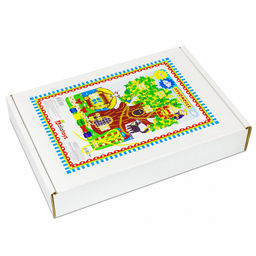 Игрушка Бизиборд Лукоморье 35х25х3см, развивающая, МДФ, ЛХДФ, фанера, пластик, металл, текстиль, в коробке (Россия) - Домашняя мода фото 12