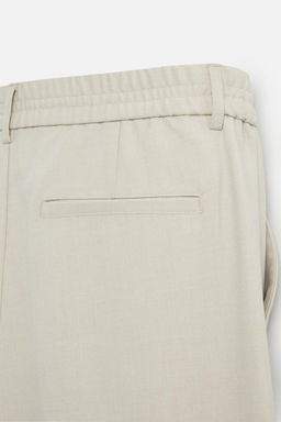 WIDE FIT PLEATED TROUSERS - Zara фото 10