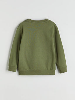 Bisiklet Yaka Erkek ?ocuk Sweatshirt