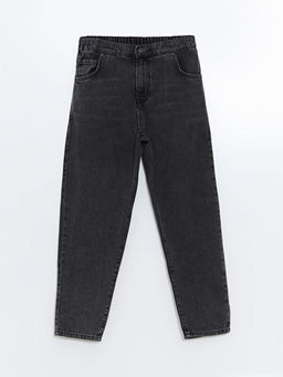 Beli Lastikli Erkek ?ocuk Jean Pantolon