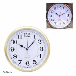 Часы настенные 24 см / 6033 /уп 40/ mix - Галеонтрейд фото 9