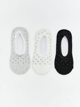 Puantiyeli Kad?n Babet ?orap 3l?