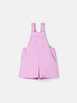 Полукомбинезон из джинскота Сиреневый крокус - Bungly фото 3