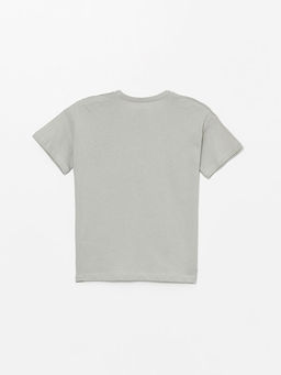 Bisiklet Yaka K?sa Kollu Bask?l? Erkek Bebek Ti??rt - Waikiki фото 2