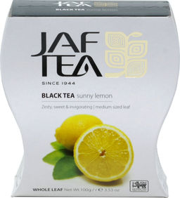 JAF TEA. Черный. Лимон 100 гр. карт.пачка (Уцененная)