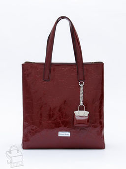 Сумка женская кожаная 91147SP wine red Velina Fabbaino-Safenta в Новосибирске