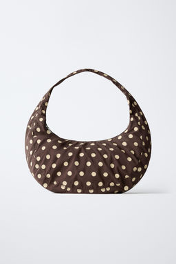 BOLSO SHOULDER TOPOS / Marr?n