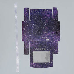 Цена за 5 шт. Коробка-фоторамка складная Ты мой космос, 20 х 18 х 5 см - Дарите счастье фото 6