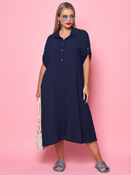 Платье 0258-1с глубокий черный - Dora фото 31