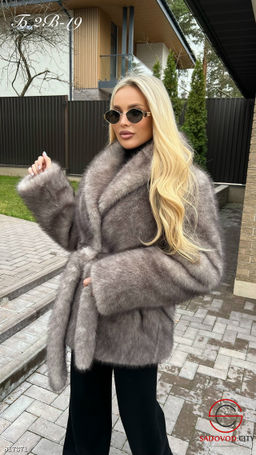 Шуба из искусственного меха