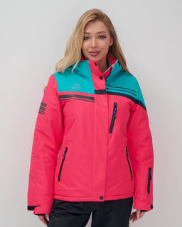 Горнолыжный костюм женский зимний розового цвета 02390R - Mtforce фото 5