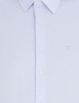 A__k Mavi Slim Fit Uzun Kollu G_mlek