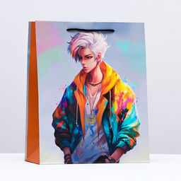 Пакет подарочный Модник, 26 х 32 х 12 см