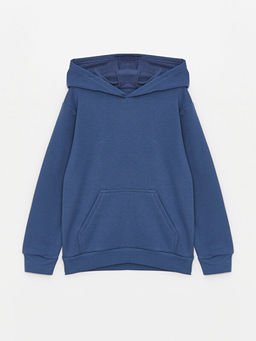 Basic Uzun Kollu Erkek ?ocuk Hoodie - Waikiki фото 2