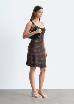 Minivestido con cord?n de ajuste - H&m фото 6