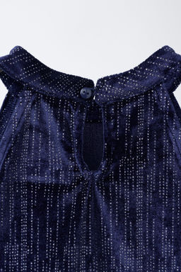 SPARKLY VELVET TOP - Zara фото 3