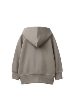 SUDADERA FELPA CAPUCHA / Beige - Zara фото 7