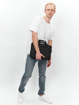 LACCOMA сумка НБ712-черный полиэстр  фото 8