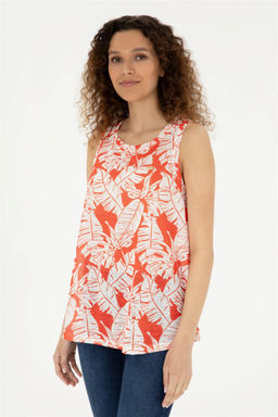 U. S. Polo Assn / Женская футболка с цветком граната - U.s. polo assn фото 3