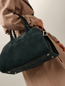 Сумка замшевая Deboro 31092 форест