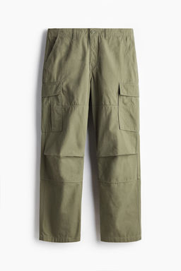 Pantal?n cargo de algod?n Relaxed Fit