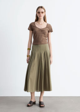 Top de punto con busto fruncido - H&m фото 5