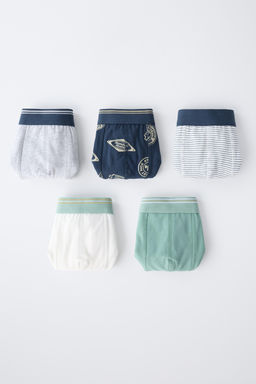 6-14 YEARS/ 5-PACK OF PRINTED BOXERS - Zara фото 5