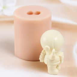 Силиконовый молд, форма для заливки «Космонавт стоит», 6.5×4×3 см