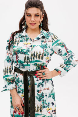 Платье ANELLI 1341 лесное царство фото 8