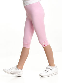 Бриджи с пуговками UD 1690 кофе - Mini maxi фото 17