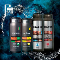 Zollider 3в1 North Force, гель-шампунь для душа 400 мл  фото 4