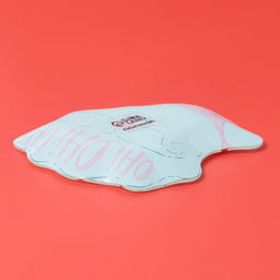 Блюдо сервировочное Доляна «Санта», 14×15 см, стекло