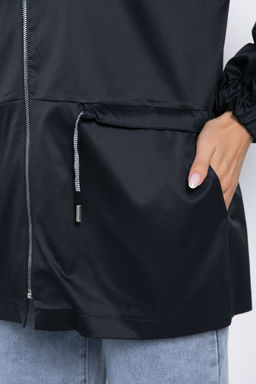 Ветровка Осенний дождь (черная) Б10931 - Lt collection фото 3