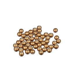 Бусина Zlatka пластик PB-2 8 мм 50 шт 2 шт №23 золото