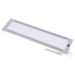 ULI-F42-7,5W/RGB/RC/DIM SENSOR IP20 SILVER Панель линейная светодиодная ультратонкая, с бесконтактным выключателем, диммер, пульт ду. 460х120х11мм. 260Lm. Серебристый. ТМ Uniel