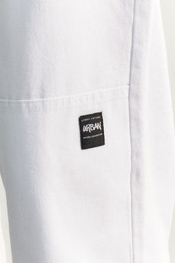 TRENDYOL MAN Limited Edition Beyaz Premium Loose Fit Etiket Detayl? Pantolon TMNSS23PL00038 - Trendyolmilla фото 9