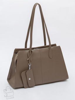 Сумка женская кожаная 1008C d.apricot Polina&Eiterou