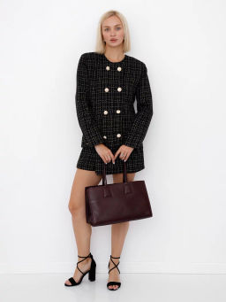 Сумка 1008M coffee Polina&Eiterou