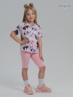 Костюм Актив ленивые котики-розовый - Sovalina фото 3