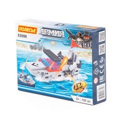 Конструктор Классик Армия-3.4 (100 элементов) (в коробке)