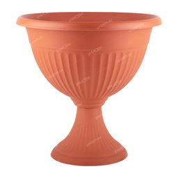 Горшок-вазон Ливия 12л 370мм низкий Терракот (уп.5)