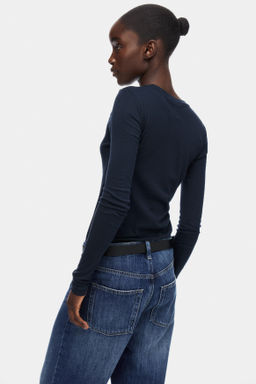 Top en punto de algod?n pima - H&m фото 11