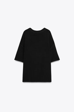 OVERSIZE PLAIN KNIT TOP - Zara фото 7