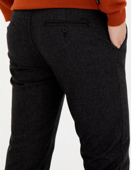 Siyah Slim Fit Kanvas Pantolon - Pierre cardin фото 7