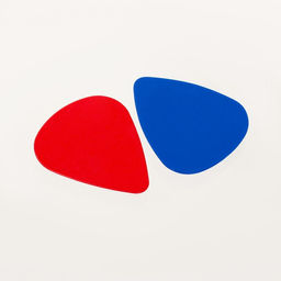 Медиаторы 0.46 мм, набор 20 штук, МИКС