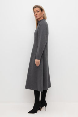 ЕВТ 5059/тем.серый меланж платье жен