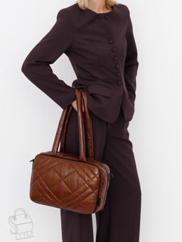 Сумка женская 5149L brown Velina Fabbiano-Safenta фото 8