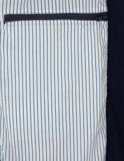 Lacivert Hakim Yaka Keten Mevsimlik Mont - Pierre cardin фото 6