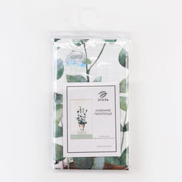 Полотенце Этель Green tree 40х70см, 100% хлопок, вафля  фото 5